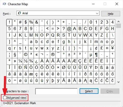 Micro Symbol Character