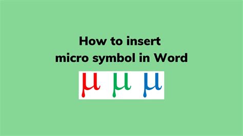 Micro Symbol Science