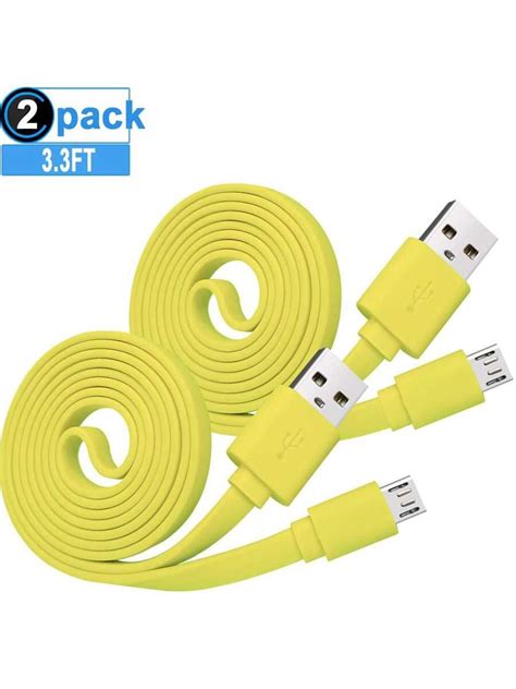Micro Usb Charger Cable Yellow