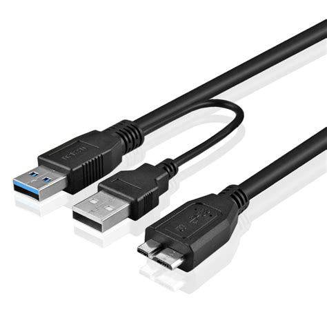 micro usb y power cable