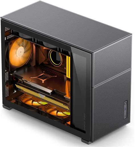 JONSBO D31 MESH Black Micro ATX Computer Case, MATX/ITX Mainboard/Support RTX 4090(335400mm