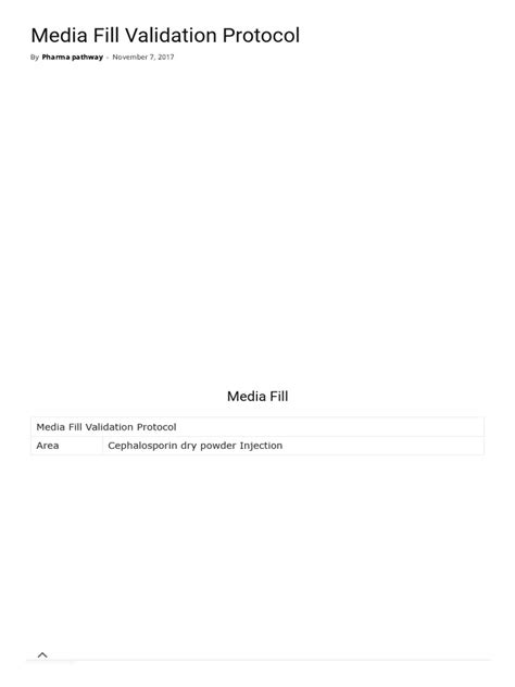 Microbiology Media Validation