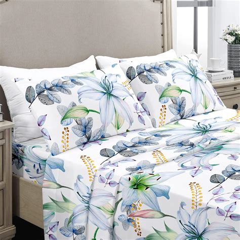 Microfiber Queen Sheet Set