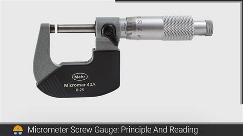 Micrometer Gauge Strong Reference