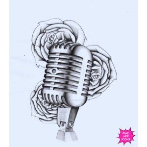 Microphone Animated Drawing