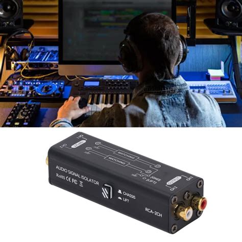 Microphone Ground Loop Isolator