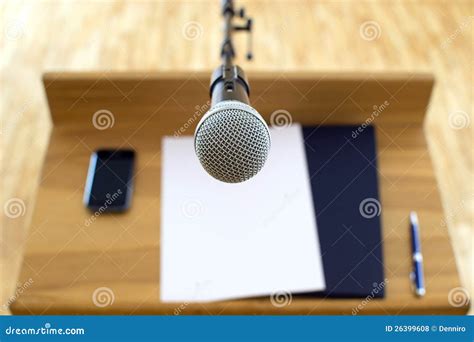 Microphone In Front Of Speaker