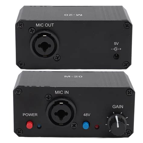 Microphone Preamplifier With Digital Output