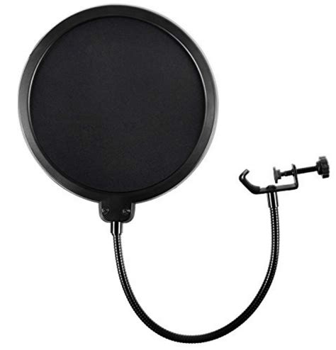 Microphone With Pop Filter
