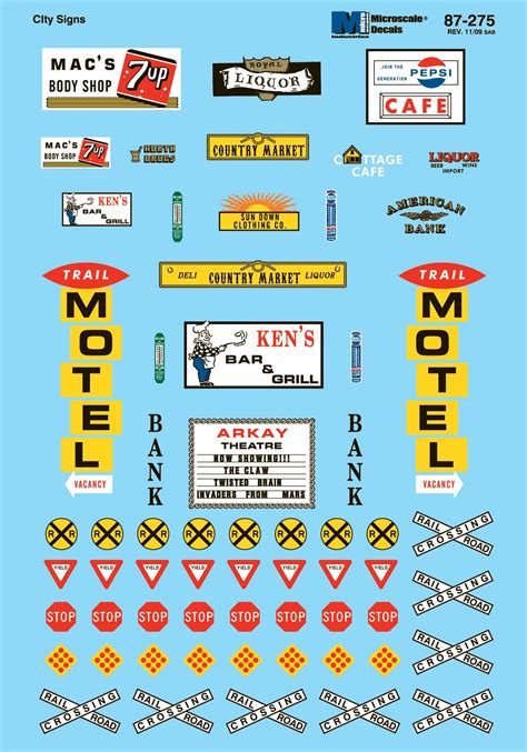 microscale decals ho scale