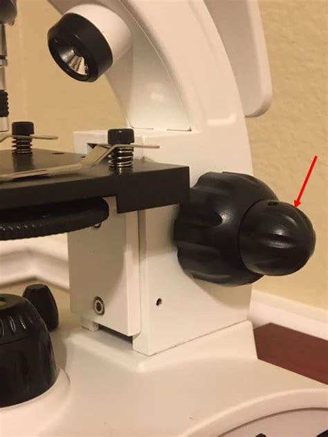 Microscope Function Adjustment Knob