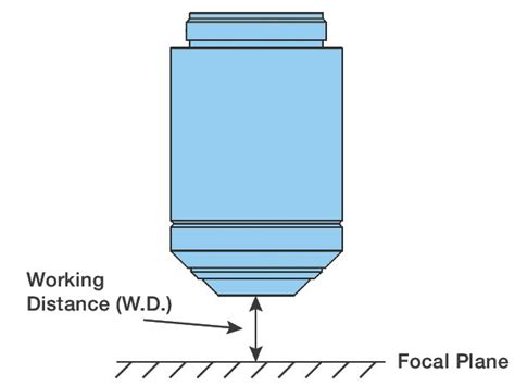 Microscope Objective Working Distance