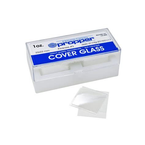 microscope slide cover glass