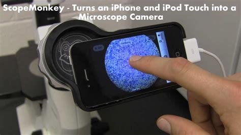Microscope With Iphone Adapter