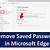 microsoft edge remove all saved passwords