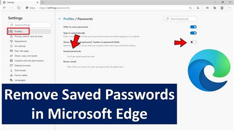 Remember Passwords In Microsoft Edge Dangerous?