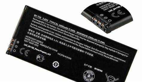 Buy Microsoft Lumia 950 Li Ion Polymer Replacement Battery BV-T5E