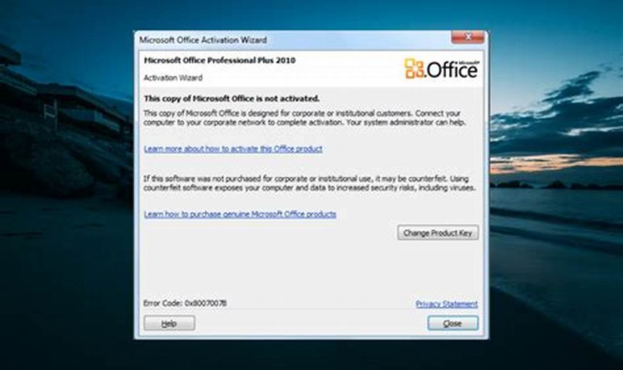 microsoft office activation wizard