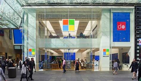 Microsoft Store Sydney Address Opens In With Appleesque Mayhem