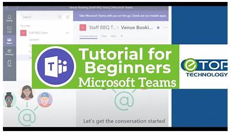 Microsoft Teams Tutorial YouTube