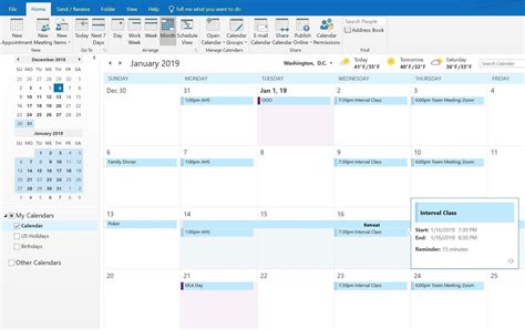 Microsoft Outlook Intermediate Tutorial The Outlook Calendar Find the