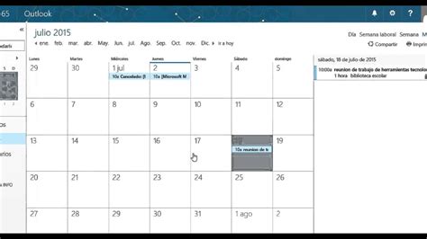 microsoft 365 calendario condiviso