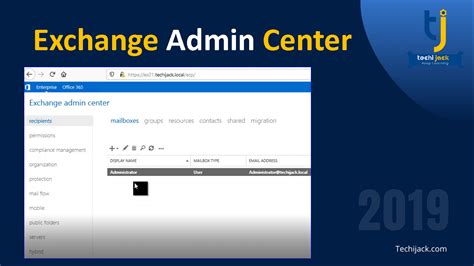 microsoft 365 exchange admin centre