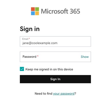 microsoft 365 login mcpss