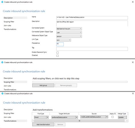 microsoft 365 preferred data location