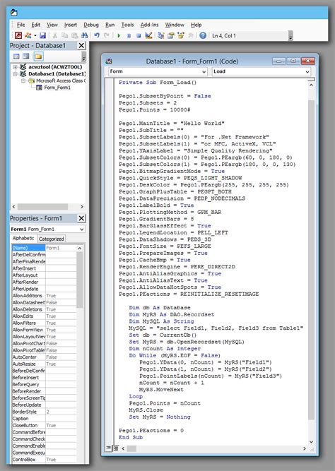 Microsoft Access Code