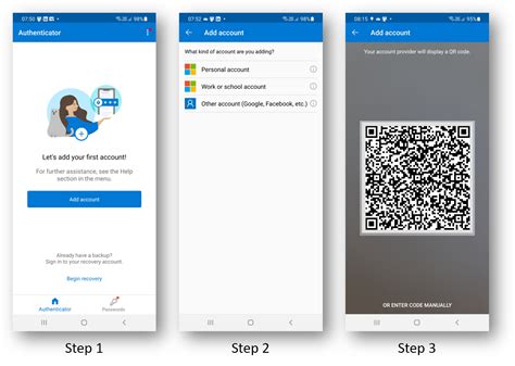 microsoft authenticator reset qr code