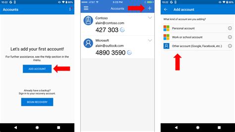 microsoft authenticator show code
