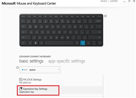 Microsoft Designer Keyboard Power Button