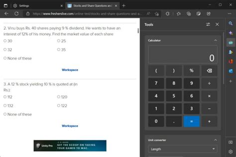 microsoft edge calculator online