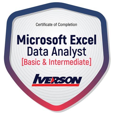 microsoft excel course for data analyst
