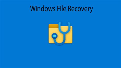 microsoft file recovery tool