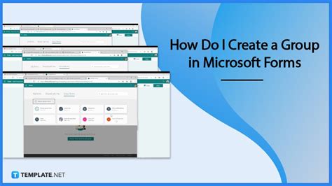 Microsoft Forms Create Group