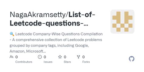 microsoft leetcode questions list github
