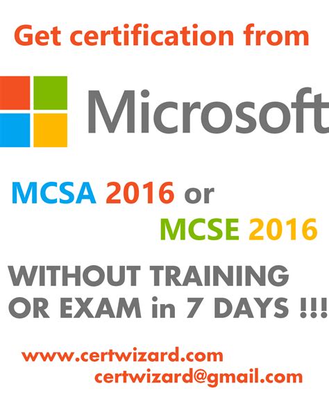 microsoft mcse security certification training