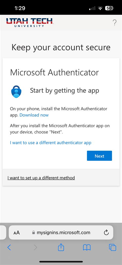 microsoft multi factor authentication new phone