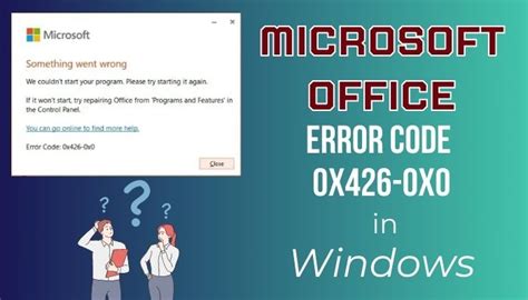 microsoft office 2016 error code 0x426 0x0