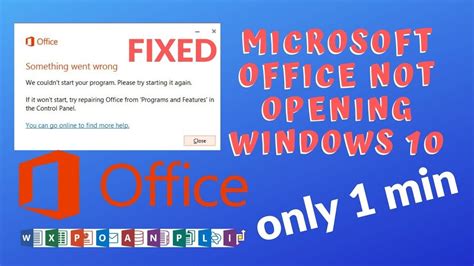 These Microsoft Office Not Opening Windows 10 Popular Now
