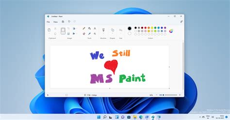 Microsoft Paint Windows 11