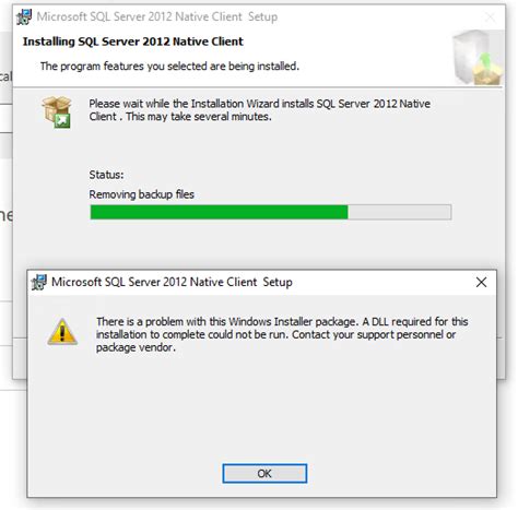 microsoft sql server 2012 native client install