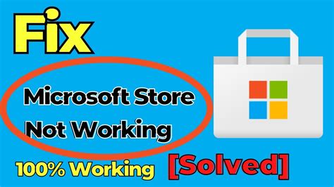 microsoft store not opening fix