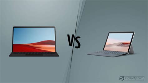 Microsoft Surface Pro X Vs Go 2