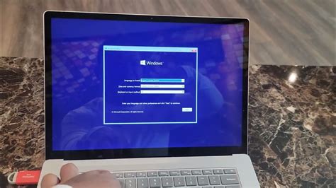 microsoft surface will not boot from usb