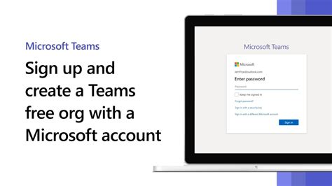 microsoft teams free account