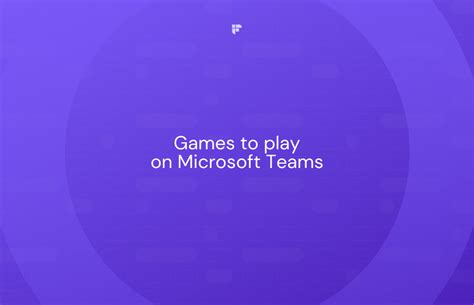 Microsoft Teams Games For Groups