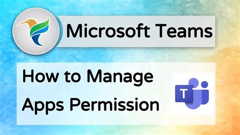 microsoft teams manage apps permission